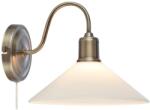 Markslöjd Lampă de perete Markslöjd 108865 VELA 1xE27/40W/230V alamă/alb (ML1508)