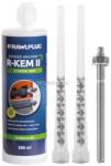 Koelner R-KEM-II-300-SET …. 4db Menetes szár M10x130mm+1 db R-KEM-II 300ml poliészter gyanta+2 keverőszár (64517)
