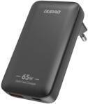 Dudao GaN Dudao A65Q 65W USB-A / USB-C PD Ultra-Vékony Fali Töltő - Fekete