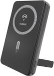 Dudao K14S+ powerbank 10000mAh 20W USB-A / USB-C / MagSafe állványos - fekete