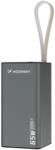 Wozinsky Powerbank Wozinsky K65+ 65W 30000mAh 2x USB-C, 1x USB-A 65W - fekete
