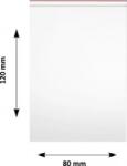Clarina Pungi ziplock Clarina, 80 x 120 mm, 100/set ZIP-8012