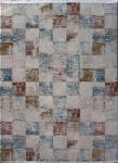  Ber Aqua - Kockás Szőnyeg - Bézs - 140x190 cm (658244)