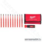 Milwaukee 10in1 VDE Csavarhúzó és bittartó készlet 10 részes (PH/PZ/SL) (4932493657) (4932493657)