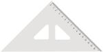 KOH-I-NOOR Riglă triunghiulară, plastic, 45 , KOH-I-NOOR 074415000000 (074415000000)
