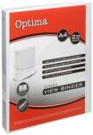 Optima Legator cu inele OPTIMA panoramic A/4 2 inele 25mm alb (24514)