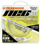 Trabucco Dyna-Tex Neo X8 150 m 0, 205mm sárga fonott zsinór