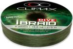 Climax iBraid Dive Sinking Olive Green 135m 0, 22mm 11, 8kg fonott zsinór