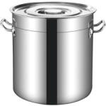 Rosberg Fazék fedővel Rosberg R51211C50, 98 l, 50x50 cm, Inox