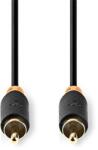 Nedis Cablu coaxial digital Nedis, 2 x RCA placat cu aur, lungime 2m, CABW24170AT20 (CABW24170AT20)
