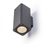 Rendl light studio Mizzi SQ II Fali Lámpa - Antracitszürke, 230V, LED, 2x 12W