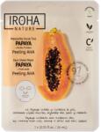 Iroha Nature In Peel AHA Face Sheet Mask With Papaya Fátyolmaszk 1 db