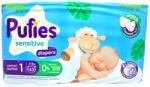 pufies sensitive бебешки пелени, Новородени, номер 1, 2-5кг, 43 броя
