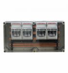 Csatári Plast PVT 3060 GS5 250A 5 sines sínszekrény 2xNH 00 szakaszoló bizt. CSP 36100252 (CSP 36100252)