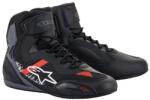 Alpinestars Faster 3 Rideknit motoros cipő fekete-szürke-piros