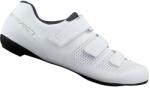 Shimano RC1 (SH-RC102) országúti kerékpáros cipő, SPD-SL, fehér, 46-os