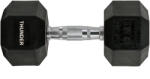 THUNDER HEX 12, 5 kg hexagonális kézi súlyzó fekete
