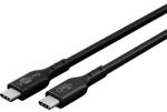 Goobay USB-C 3.2 Gen 1 adat- és gyorstöltő kábel, 240W, 1m, fekete (61717)