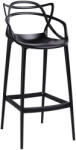 King Home HILO Premium 75 Bárszék Polipropilén Fekete (KHM-BS-936B-75-BLACK)