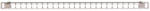 NIKOMAX Patch panel, 0, 5U, 24 portos, üres, fém, moduláris (NMC-RP24-BLANK-HU-MT)