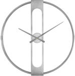 Kare Design KARE Clip 60 Minimál Acél Falióra Ezüst (KHM-61479)
