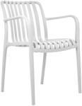 Modesto Design Modesto Strips Polipropilén Kerti Szék Fehér (KHM-KH1501100315)