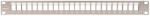 NIKOMAX Patch panel, 1U, 24 portos, üres, fém, moduláris (NMC-RP24-BLANK-1U-MT)