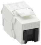 VALUE Keystone csatlakozó, CAT6a, RJ45, UTP, szerszám nélkül szerelhető, fehér (26.99.0377-50)
