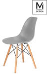 Modesto Design DSW Műanyag Szék Szürke Bükkfa (KHM-C1021B-GREY)