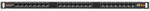 NIKOMAX Patch panel UTP, CAT5e, 24 portos, szerszámmal szerelhető, 0, 5U (NMC-RP24UD2-HU-BK)