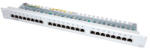 VALUE Patch panel STP CAT5e 19" 24 Port, szürke (26.99.0329-5)