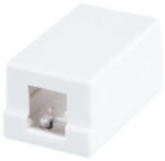 NIKOMAX Falon kívüli doboz, 1 portos, fehér, NETLAN, 10db-os (EC-UWO-1KJ-WT-10)