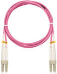 NIKOMAX Optikai patch kábel LC - LC, MM 50/125, OM4, duplex, 1m, magenta (NMF-PC2M4C2-LCU-LCU-001) - bbmarket