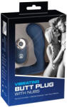 ORION Vibrator canelat pentru prostata Vibrating Butt Plug (11, 7 cm)