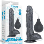 Squirt Extreme Dildo cu ejaculare Squirting 10 Extreme Dildo - Black- 25cm (6970260909600) Dildo