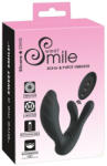 Sweet Smile Vibrator punct G/P cu stimulator de clitoris/bile cu 3 motoare 7 moduri de vibrație RC G- & P-Spot Vibrator Vibrator