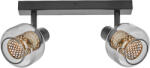 OSRAM DECOR SPOT FIREFLY beltéri oldalfali lámpatest fekete színben, 2db E14 foglalattal, IP20 védettséggel, 5 év garanciával, 220-240V ( 4058075838031 ) (4058075838031)