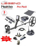  Nokta Legend Pro Pack fémdetektor fémkereső 6" és 11"-os tekerccsel + Starter Pack