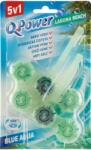  Q-Power Rigid WC függöny Blue Aqua Laguna Beach 2 x 40 g