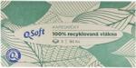  Q Puha papírzsebkendő (80 db/doboz) 3 rétegű újrahasznosított doboz