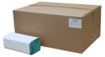  ZZ hajtogatott papírtörlő, 1 rétegű, zöld, 20 db-os kartondoboz