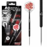 BULL'S Darts Dart szett BULL'S Mensur Suljovic Black Edition Steel 23g 90% Gravírozott