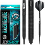 Red Dragon Dart szett Red Dragon steel Razor Edge Black 22g Gravírozott
