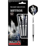 BULL'S Darts Dart szett Bull's METEOR soft 80% Tungsten 16g gravírozva