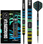 Red Dragon Dart szett steel Red Dragon Dragonfly 95 Black - Parallel 26g, 90% Gravírozott