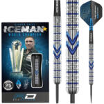 Red Dragon DART SZETT STEEL RED DRAGON GERWYN PRICE ICEMAN MIDNIGHT EDITION 25g 90% Gravírozott
