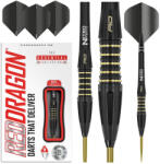 Red Dragon Clarion Black steel darts szett 26g 90% gravírozva