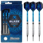 Harrows Dart szett Harrows soft, 18g, Blaze, style A, acél gravírozva