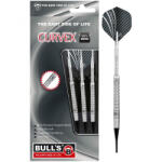 BULL'S Darts dart szett soft Bull's Curvex C3 18gr 90% gravírozott