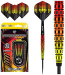 Winmau Dart szett steel Winmau Firestorm Flame Tapered 23g, 90% gravírozott